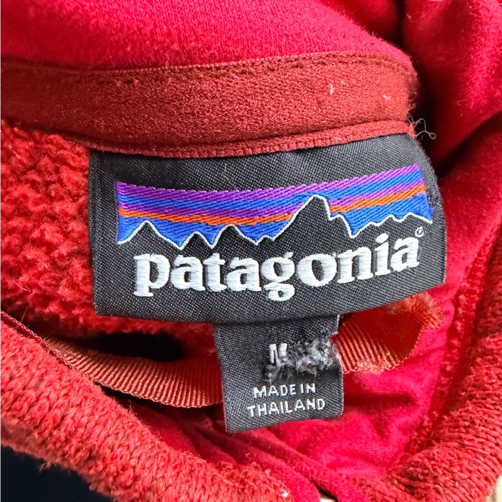 Patagonia Women's Better Sweater 1/4‎ zip Pullover in Red Size: M - Picture 3 of 8
